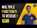 Implement Multiple Functions Python Oppe 1 Practice Series May 2024 Q1 Part 2