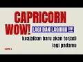 Lagu ♎ CAPRICORN ♎  WOW! LAGI DAN LAGI KEAJAIBAN BARU AKAN TERJADI LAGI PADAMU