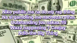 KING CEEJAY UNDA PESA OFFICIAL LYRIC VIDEO 