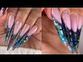 Reverse French Nails with Dual Forms