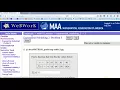 Getting started with WeBWork