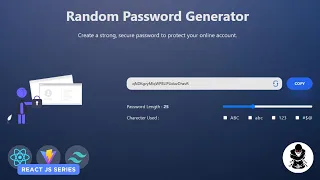 React Js-Based Random Password Generator Application