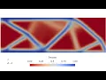 Topology optimisation of a cantilever