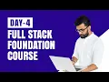 Full Stack Development Foundation Course Day 4 Innomatics Research Labs