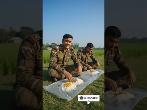 সেনাবাহিনী সারা বছর ডিউটি করতে হয় পরিবারকে ছাড়া সেনাবাহিনীর ঈদ 😭