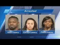 Lincoln Police arrest three serving a warrant