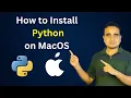 How to Install Python on MAC Step by Step Explanation
