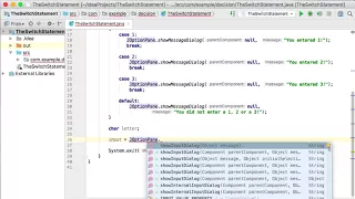 11 The Switch Statement - Java
