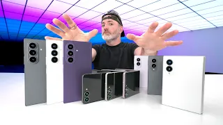Every Color of The New Samsung Galaxy Z Fold 8 Ultra, Fold 8 & Flip 8