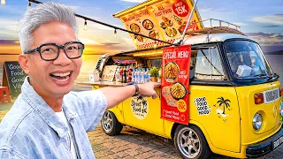 AKU NYOBA MAKAN DI FOOD TRUCK PERTAMA KALI!!