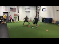 Partner Reactive Agility Circle Tag Offense vs Defense Agility Change of Direction