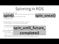 ROS 2 - spin spin