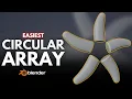 Easiest Circular Array in Blender