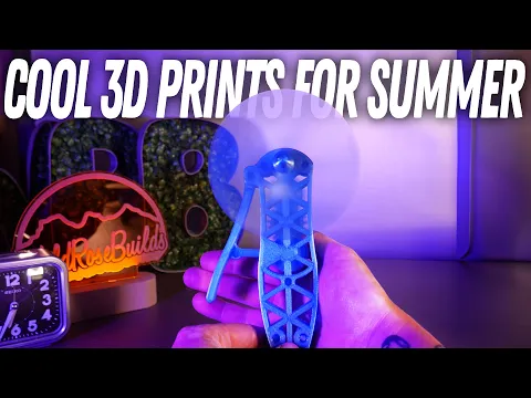 Download MP3 6 Cool 3D Printed Things For Summer - ELEGOO x ALL3DP Summer Necessities Creativity Challenge