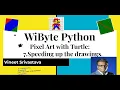 7 Pixel Art with Turtle How to speed up the drawing using ts tracer and ts update