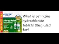 Equate Allergy Relief Cetirizine Hydrochloride Tablets 10 mg 90 Count 2 Pack