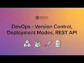 Ignition 8 3 Demo DevOps - Version Control Deployment Modes REST API