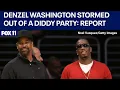 Denzel Washington stormed out of a Diddy party in 2003 report says
