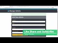 CMS Tracking Admin Activity Using PHP