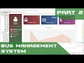 JavaFX Tutorial PART - Bus Ticket Management System with SOURCE CODE