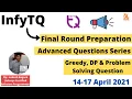 InfyTQ Final Round Preparation Day-4 Advanced Question Series Final Round Series