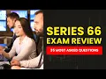 Series 66 Exam Review - FINRA Practice Test Study Guide 35 Most Asked Questions