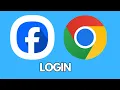 NEW How To Login To Facebook in Google Chrome