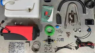 Heat on a boat! Chinese forced air diesel heater install