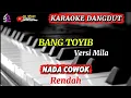 Lagu BANG TOYIB KARAOKE HD | VERSI MILA-NADA COWOK