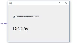 JCheckbox - ActionPerformed in Java SWT