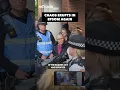 Surrey statement in Epsom descends into chaos as protesters shout officer down