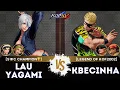 KOF XV▰  LAUYAGAMI (Ángel/Hinako/Chizuru) 🆚 KBECINHA (Ramón/Clark/Ralf)🎞️FT 10 - Part 1 - 11/25