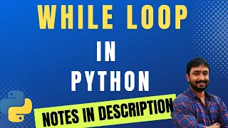 While Loop in Python Python Tutorial for Beginners