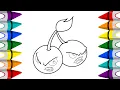 How To Coloring Cherry Bomb - Coloring Pages Plant vs Zombies 2