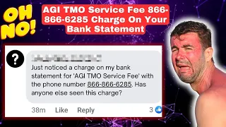 AGI TMO Service Fee 866 866 6285 Charge On Your Bank Statement Honest Opinion