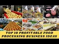Download Lagu Top 10 Profitable Food Processing Business Ideas With Low Investment