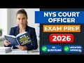 Pass The 2026 NYS Court Officer Exam First Try Ultimate Prep Test And Exact Answers