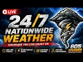LIVE Nationwide Weather Watch Radar Real-Time NWS Alerts 605 Chaser