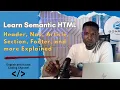 Understanding Semantic HTML Elements Beginner s Guide English Hausa