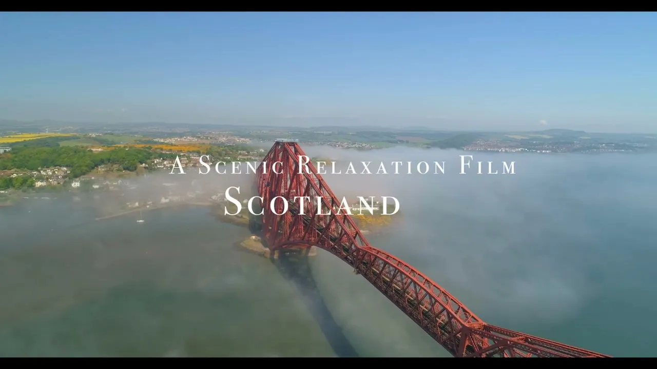 Flying Over Scotland | Great Britain | A Scenic Relaxation Film | Calming Music