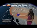 Hot temperatures with an increase in moisture