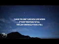 Crying City - The Way You Do (Lyrics)