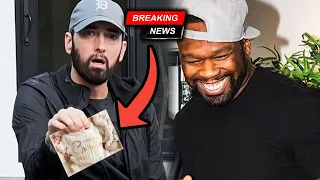 eminem becomes grandpa of two 50 cent reacts to ye vs cam ron clash eminem hits new milestone
