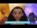 Moana 2 How Disney Animates with Autodesk Maya