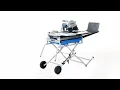 Kobalt 10-in Wet Tabletop Sliding Table Tile Saw with Stand