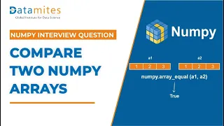 Compare two Numpy Arrays Python Numpy Tutorial