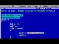 C program to Reverse a Number using class Reverse Number Program in C using While loop