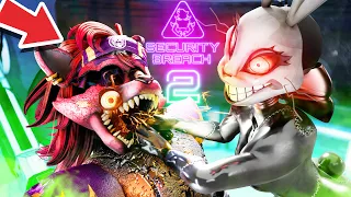 FNAF Security Breach 2: GLAMROCK FOXY is BACK! (INSANE NEW END!)