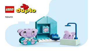 LEGO instructions - DUPLO - 10413 - Daily Routines Bath Time