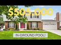 CHESTERFIELD MO HOME TOUR Chesterfield MO Home for Sale 4 Bedrooms In-Ground Pool